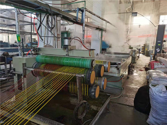 Turf Yarn 43mm 38mm Artificial Grass Making Machine PE PP PA Material