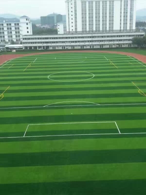 S Shape 8800D Football Artificial Grass For Soccer Playground