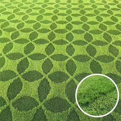 figura geométrica figura artficial relvado da grama da grama 4m.